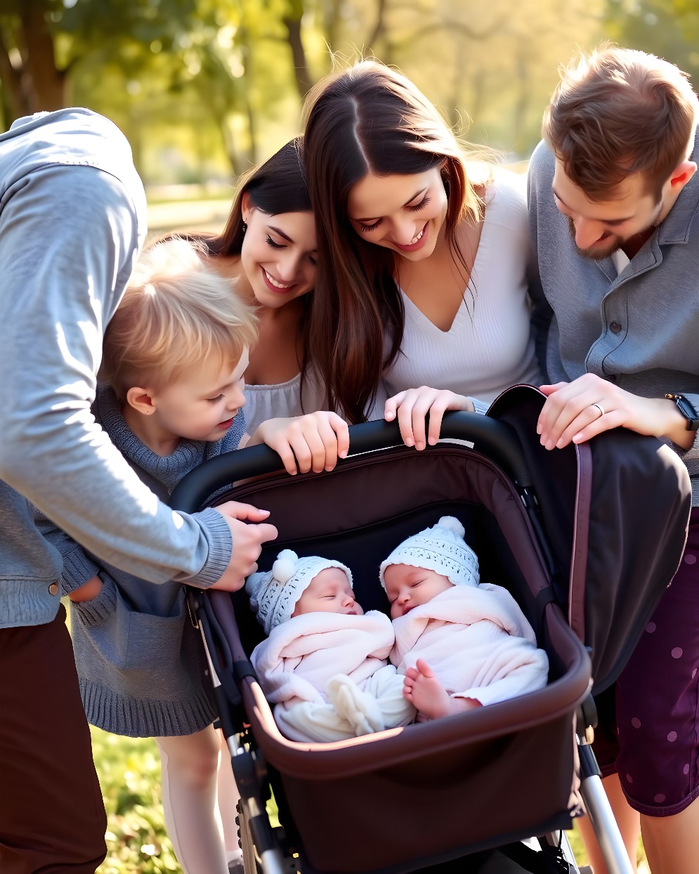 Când fiica mea de 14 ani s-a întors acasă de la școală împingând un cărucior vechi cu doi nou-născuți, eram sigură că acesta e cel mai șocant moment din viața mea.