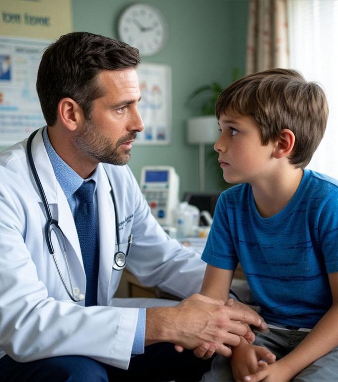 Copilul i-a înmânat doctorului 300 de euro pentru operația mamei sale.