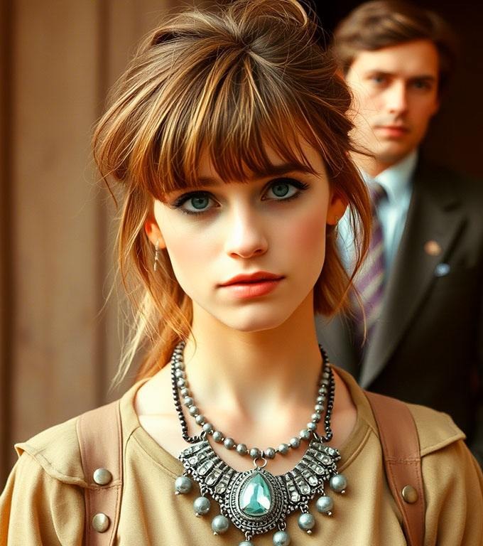 Am decis să ajut o femeie fără adăpost, i-am oferit de muncă. Dar când și-a aranjat gulerul, am încremenit: în medalionul ei zâmbea soția mea moartă.