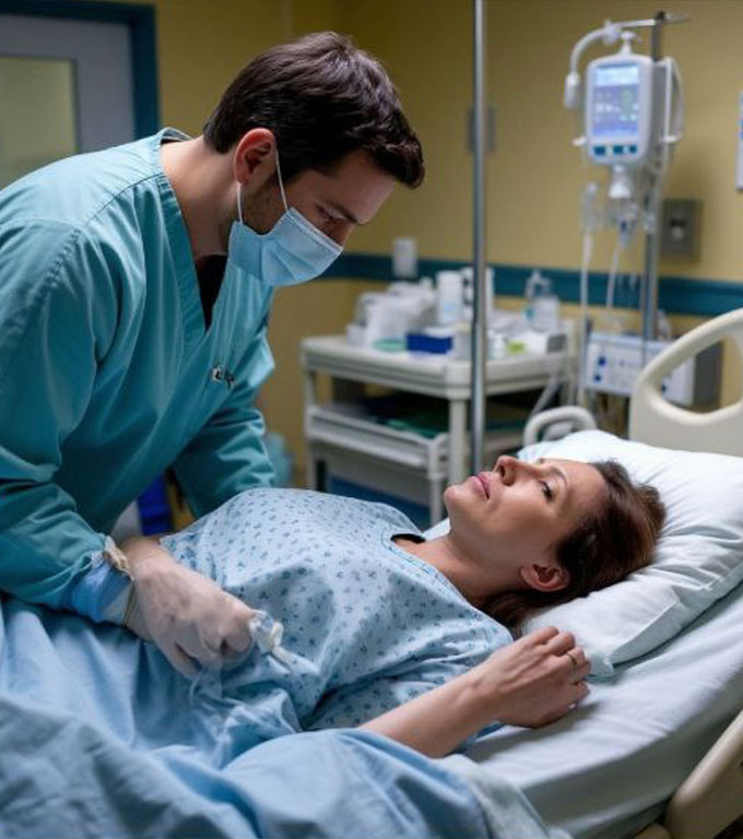 Medicul, rămas fără familie încă din copilărie, a zărit în timpul unei operații trăsături familiare pe chipul unei paciente fără adăpost