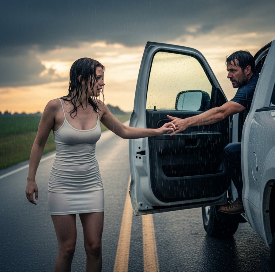 Pojawił się na drodze tuż przed ciężarówką, próbując złapać stopa. Pięć minut później wszystko zamieniło się w koszmar…