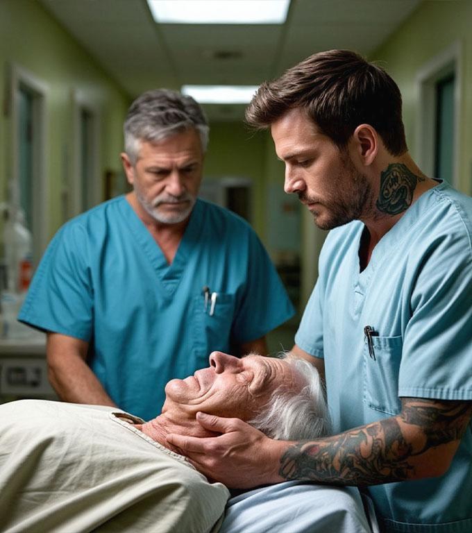 Kiedy chirurg dyżurny zobaczył twarz pacjenta, o którym pielęgniarki szeptały, że jest „beznadziejny”, natychmiast nakazał przygotować salę operacyjną.