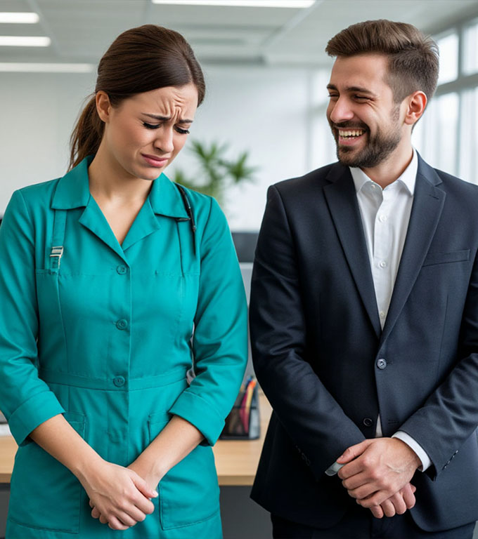 Dacă ești deșteaptă, traduce acest document – directorul își bătea joc de femeia de serviciu, dar apoi a fost surprins de adevăr