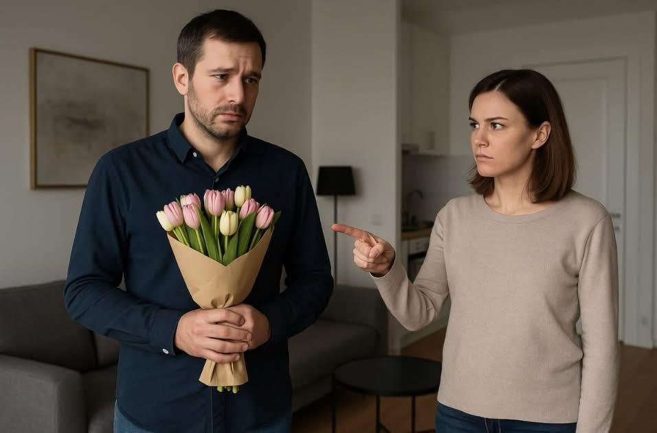 — Muszę z tobą porozmawiać — powiedział, pojawiając się w drzwiach.