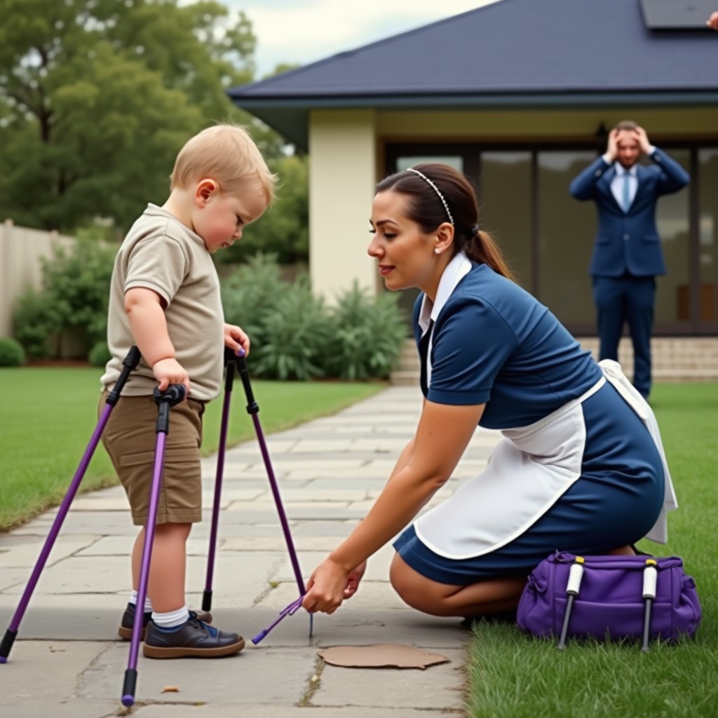 Milionarul s-a întors acasă mai devreme decât de obicei și nu-i venea să creadă ce vede…😲😲😲