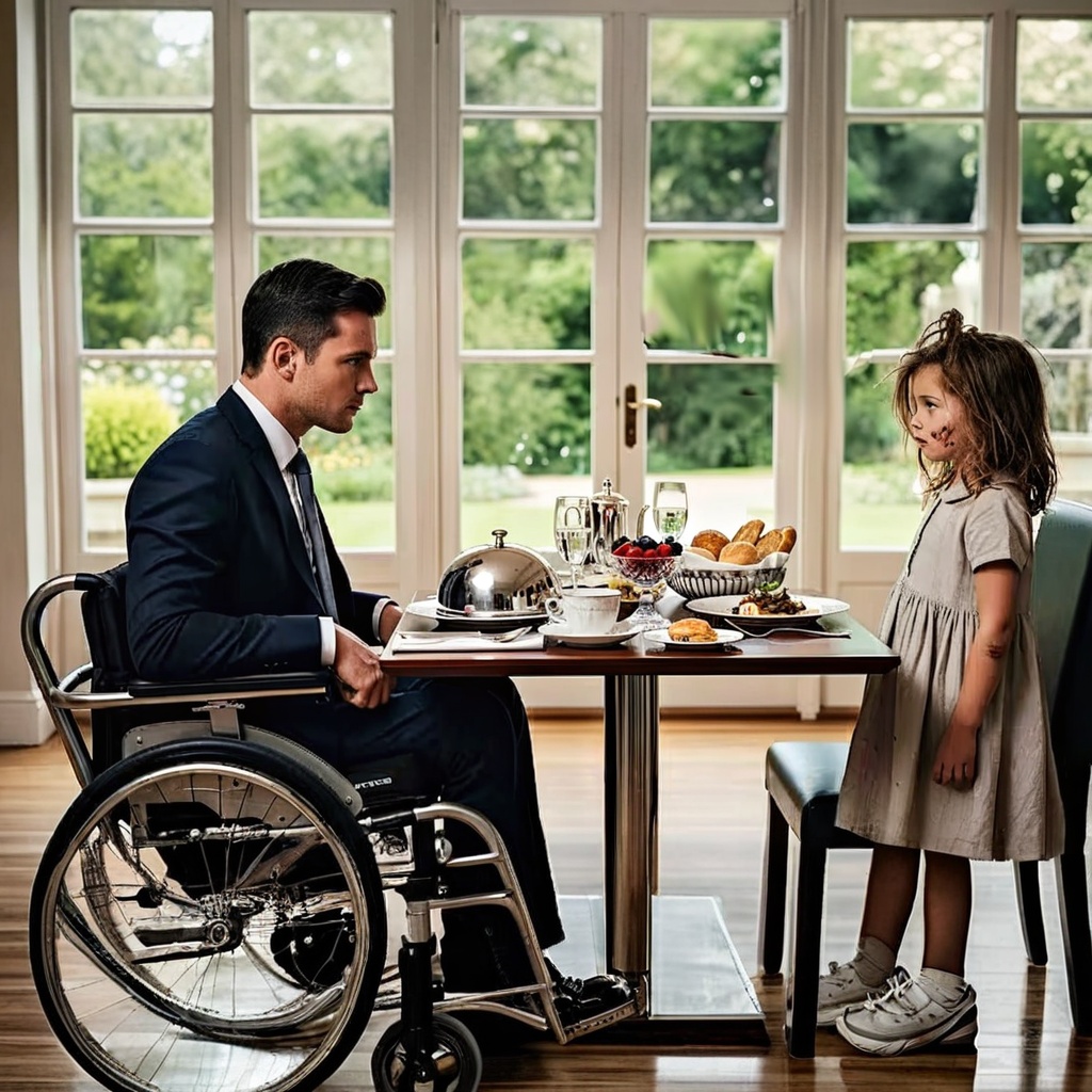 „Dă-mi resturile tale și te voi învăța să mergi!” Milionarul a râs… dar doar două minute mai târziu, totul s-a schimbat…