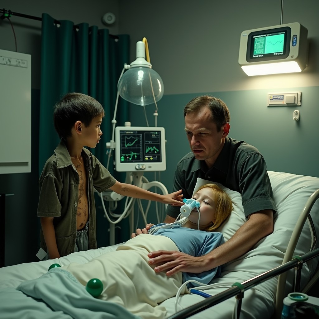 Opriți mașinele, fiica voastra se trezi!” îi spuse bietul băiat milionarului.