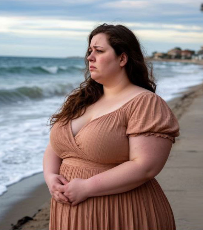 Lusia avea treizeci de ani și cântărea o sută douăzeci de kilograme. Părea că trupul ei devenise o fortăreață, toată viața ei lânceind între zidurile ei.