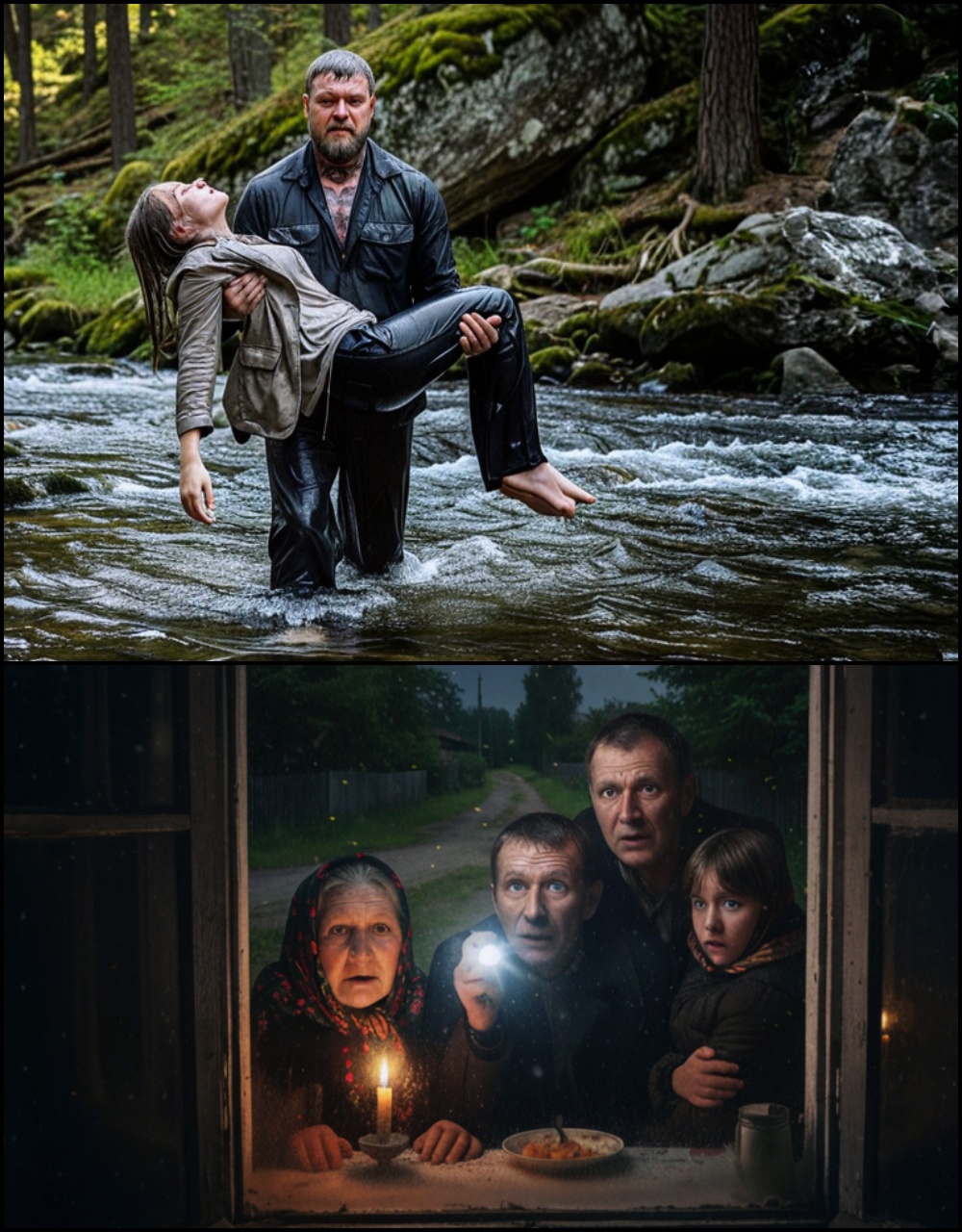 Fostul deținut a salvat o FATĂ din RÂU… Dar NOAPTEA, din COLIBA lui s-au auzit țipete ÎNFRICOȘĂTOARE…