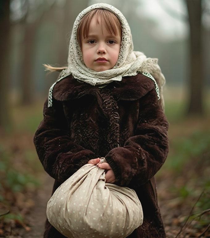 Orfana de zece ani, Emilia, după ce și-a pierdut părinții, a crescut într-un orfelinat și, peste ani, s-a întors în casa copilăriei