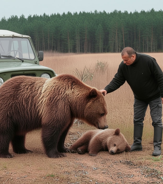 Ea a pus puiul la picioarele mele. Ceea ce a urmat te va surprinde. Am înghețat, cu mâna pe mânerele ușii amorțită.