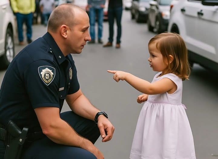 Trecătorii au observat o fetiță pe stradă și au sunat la poliție.