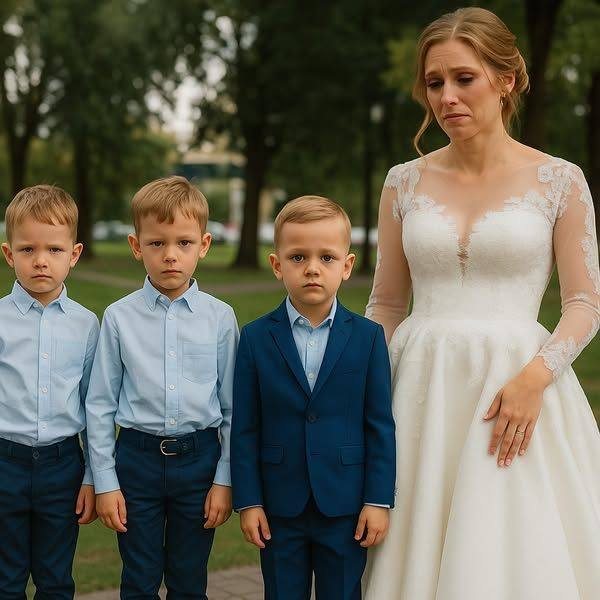 Soțul a lăsat-o pe mireasă cu cei trei copii la altar. Cinci ani mai târziu, a întâlnit-o în parc…