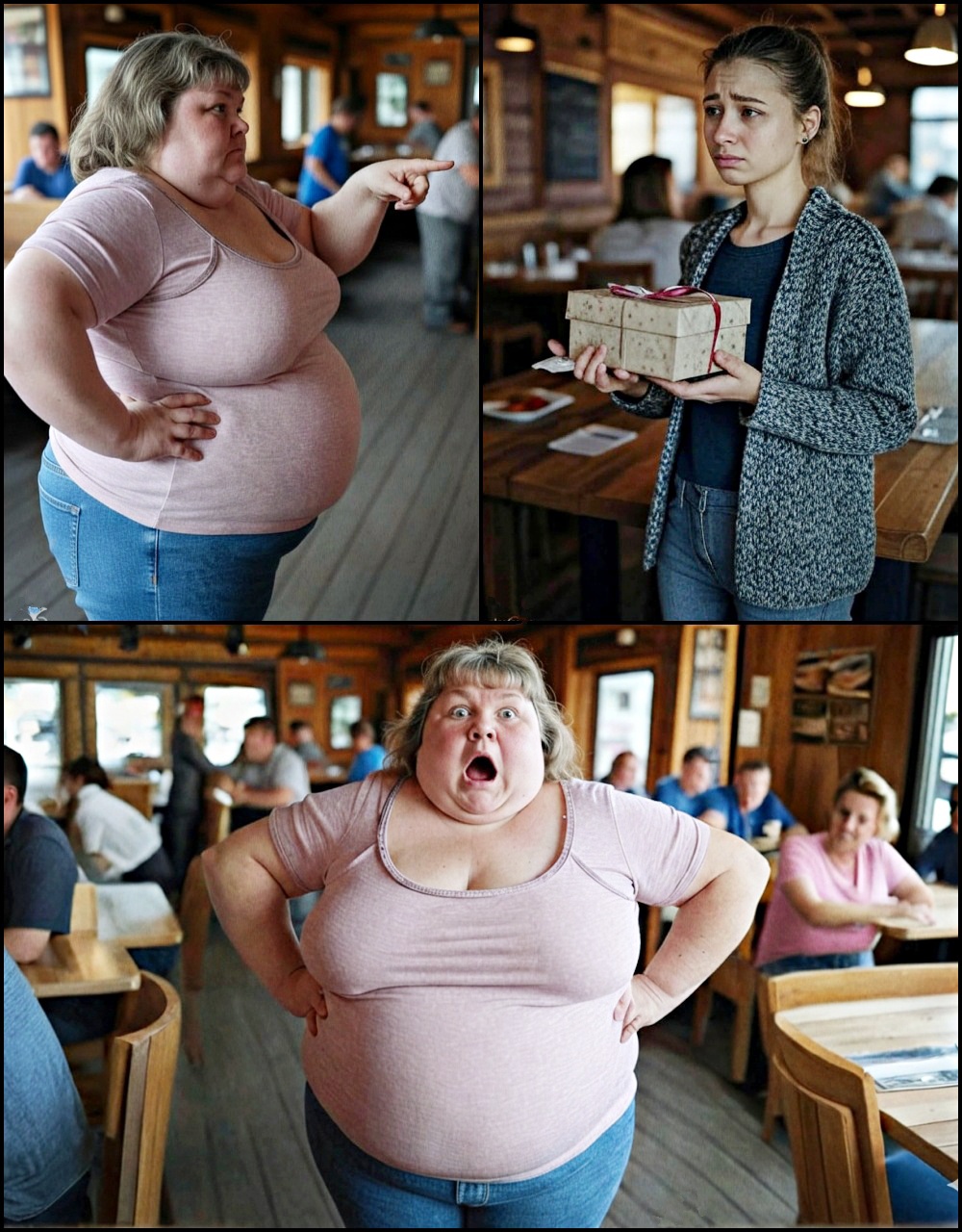 Mama vitregă a organizat o petrecere într-un restaurant scump, dar când am ajuns, a spus că nu sunt pe lista invitaților.