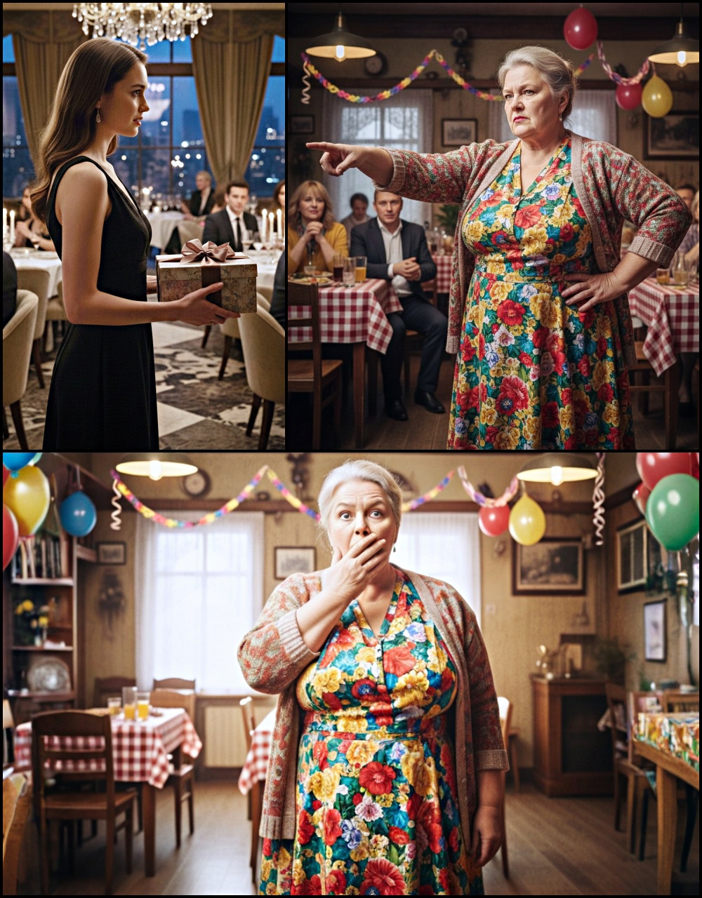 Mama vitregă a organizat o petrecere într-un restaurant de lux, dar când am ajuns, mi-a spus că nu sunt pe lista invitaților.