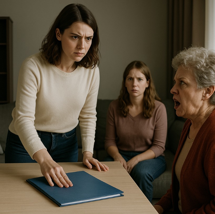 — Ei bine, am ajuns! — soacra aruncă o privire evaluativă prin apartament.