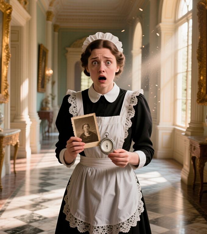 Poloneza care făcea curățenie în reședința unei femei bogate a dat, din întâmplare