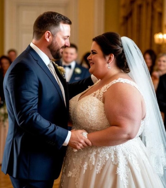 S-a însurat dintr-un pariu cu o fată plinuță, iar în ziua nunții îl aștepta o surpriză.