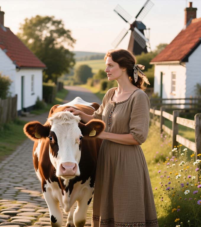 Eleonora Stanislavovna se amuza de mama mea, numind-o țărancă.