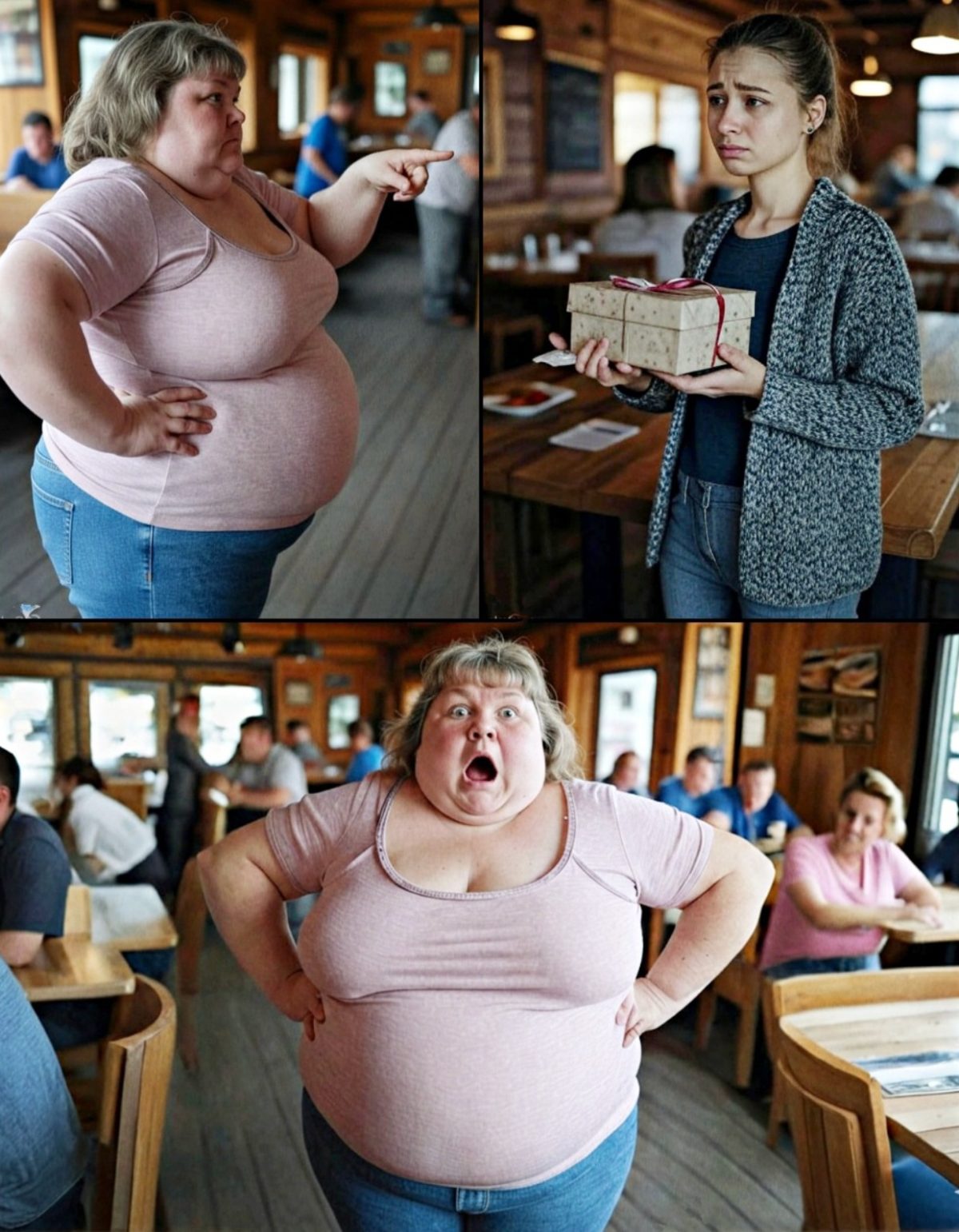 Sora mea vitregă a organizat o petrecere într-un restaurant de prestigiu